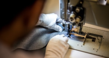 Handarbeit Nähmaschine